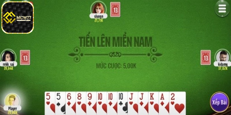 Cân não với những ván chơi tiến lên tại casino online